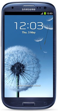 Смартфон Samsung Galaxy S3 GT-I9300 16Gb Pebble blue - Когалым