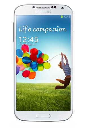 Смартфон Samsung Galaxy S4 GT-I9500 16Gb White Frost - Когалым